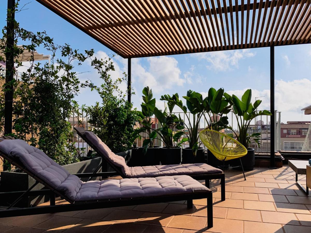 Incredible 2Br Penthouse With Urban Rooftop Garden برشلونة المظهر الخارجي الصورة