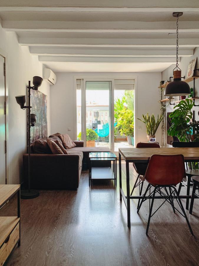 Incredible 2Br Penthouse With Urban Rooftop Garden برشلونة المظهر الخارجي الصورة